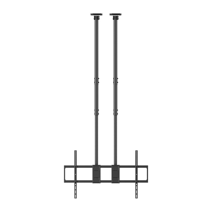 Wolff Mount TVB-116 – Plafondbeugel Heavy Duty XL met dubbele buis 60-120 inch en 120 kg draagvermogen