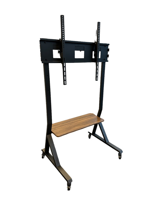 Wolff Mount TVB-118 – Verrijdbare TV stand voor beurs of vergaderruimte – Elegant model – VESA 800x400 – tot 75 inch