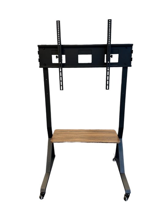 Wolff Mount TVB-118 – Verrijdbare TV stand voor beurs of vergaderruimte – Elegant model – VESA 800x400 – tot 75 inch