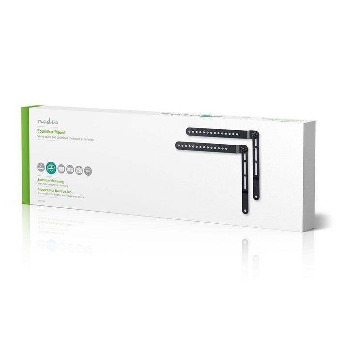 Soundbarfäste | TV-skärm 32 - 65" | Över 360° vridbar | Max. 10 kg