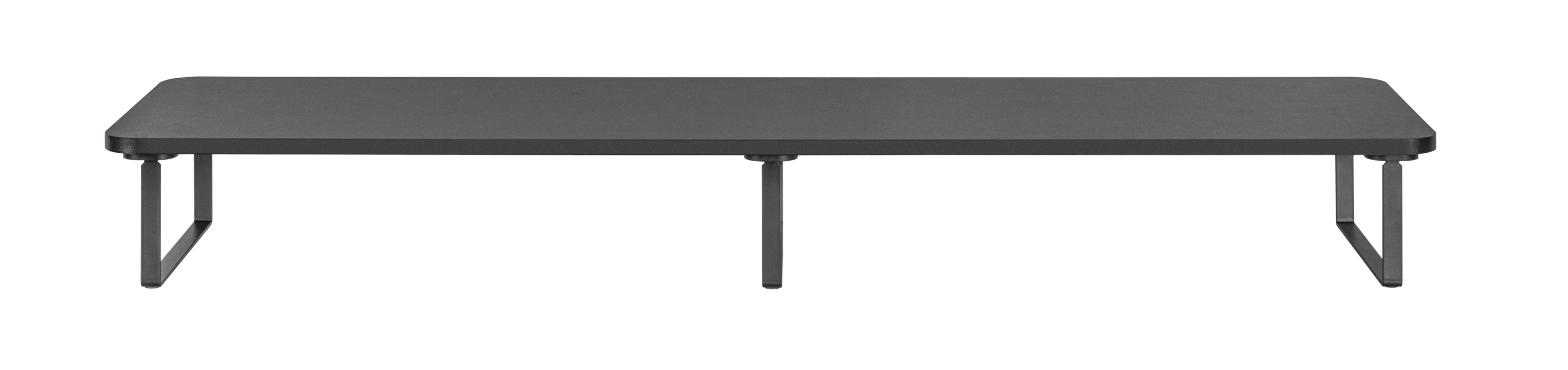 Wolff Mount TVB-83 – Monitorverhoger – 1 meter breed – 12 cm hoog voor monitorschermen