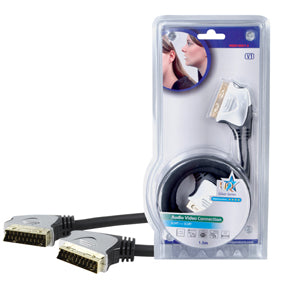 Scart-kabel 2,5 meter Hög kvalitet