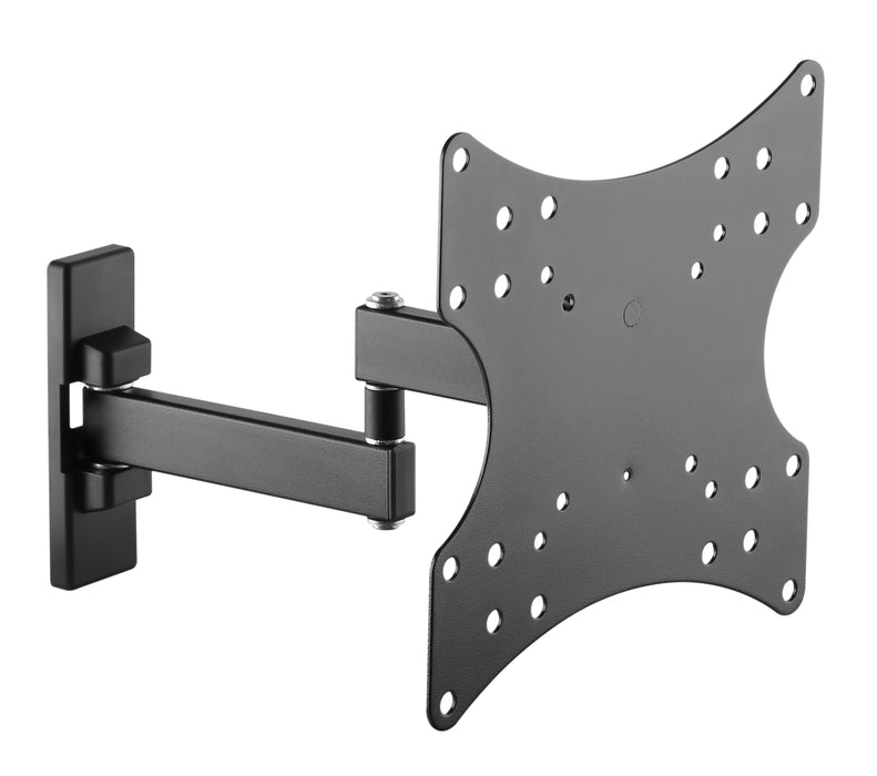 Wolff Mount TVB-101 – Compacte Draaibare TV-muurbeugel voor schermen tot 42 inch – VESA 200x200 – Lengte 28 cm
