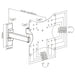Wolff Mount TVB-101 – Compacte Draaibare TV-muurbeugel voor schermen tot 42 inch – VESA 200x200 – Lengte 28 cm