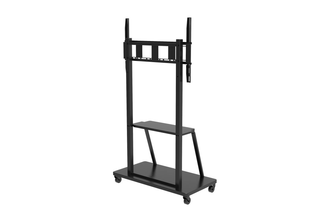 Wolff Mount TVB-62 – Verrijdbaar presentatie TV meubel – Schermen 55-100 inch – Gewicht tot max 130 kg – VESA 600x800