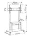 Wolff Mount TVB-62 – Verrijdbaar presentatie TV meubel – Schermen 55-100 inch – Gewicht tot max 130 kg – VESA 600x800
