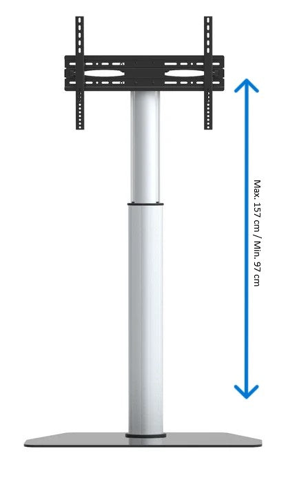 Wolff Mount universellt justerbart aluminiumslankt TV-stativ |32 - 70 tum |Presentationspelare |VESA 800x400 |10 års garanti