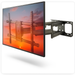 Wolff Mount TVB-78 – Sterke TV-muurbeugel 37 t/m 90 inch – 63 cm uit de muur – Draaibaar – tot 65 kg – VESA 600x400