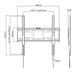 Wolff Mount TVB-87A – Platte TV-beugel 32–55 inch