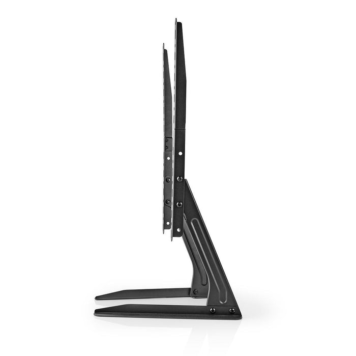 Nedis fast TV-bordsstativ för skärmar från 13-70 tum | Max 50 kg | Flexibel höjdjustering | VESA-kompatibel | Stål | Svart