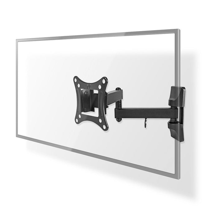 Full-motion TV-väggfäste | 13 - 27" | Max. 15 kg | 3 gångjärnspunkter