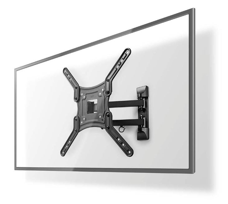 TV-väggfäste | 23 - 43" | Max. 20 kg | 3 gångjärnspunkter
