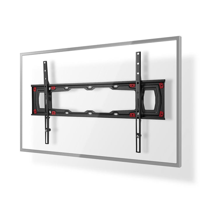 Fast TV-fäste för gipsskiva | 37 - 70" | Max. 40 kg | 28 mm avstånd till vägg | Svart