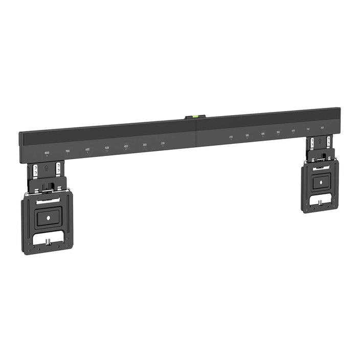 Nedis fast TV-väggfäste 43-100 tum - ultratunn Micro-Gap - Max 75 kg - svart - VESA-kompatibel
