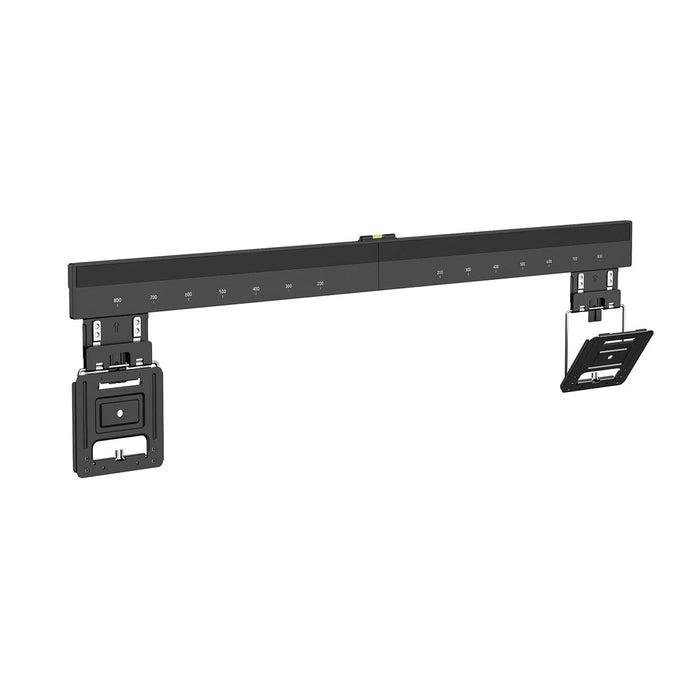 Nedis fast TV-väggfäste 43-100 tum - ultratunn Micro-Gap - Max 75 kg - svart - VESA-kompatibel
