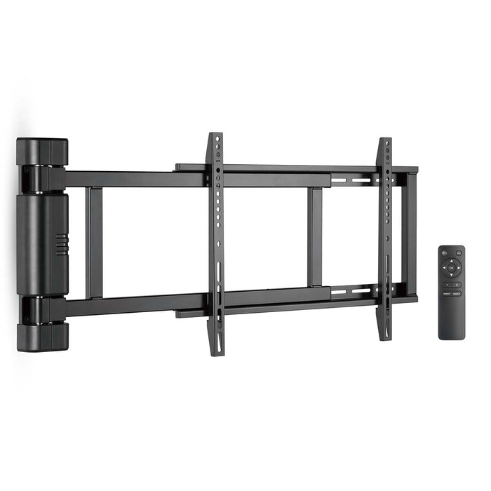 Elektriskt TV-väggfäste 32–75 tum | Max. 40 kg | Vridningsvinkel på 90° | Fjärrkontroll