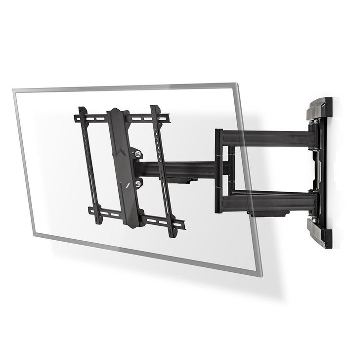 Full-motion TV-väggfäste | 37 - 80" | Max. 70 kg | 6 gångjärnspunkter