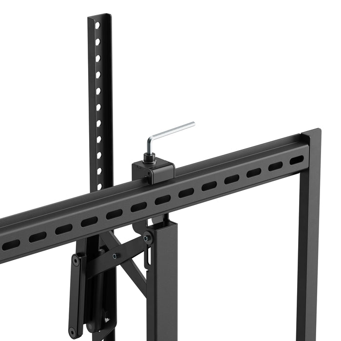 Wolff Mount TVB-117 – Schuif- draai en kantelbare TV-beugel voor schouw montage 55-105 inch en 80 kg