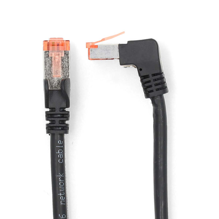 UTP-kabel med vinklad kontakt 5 meter