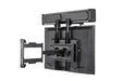 Wolff Mount TVB-108 – Universele Soundbarbeugels voor aan de televisie – Verstelbaar – Stevige constructie – tot 15 kg