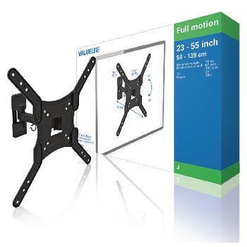TV-väggfäste vrid- och tiltbar 23 - 55" 30 kg