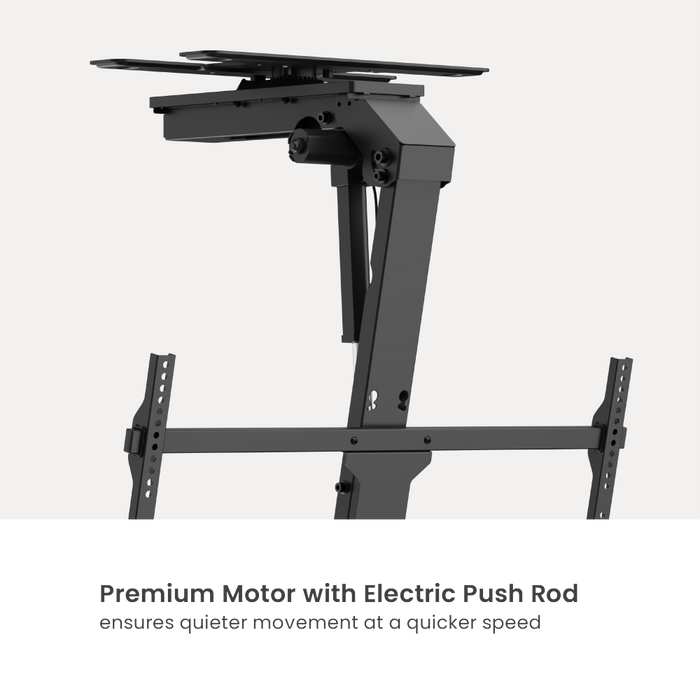 Wolff Mount TVB-145 – Elektrische Plafondbeugel voor TV tot 86 inch – 45 kg – VESA 800x400