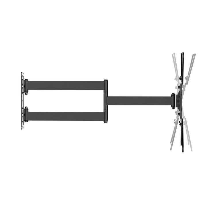 Wolff Mount lång TV-fäste för Philips 32-65 tum (73 cm från väggen) | Universell | VESA 400x400