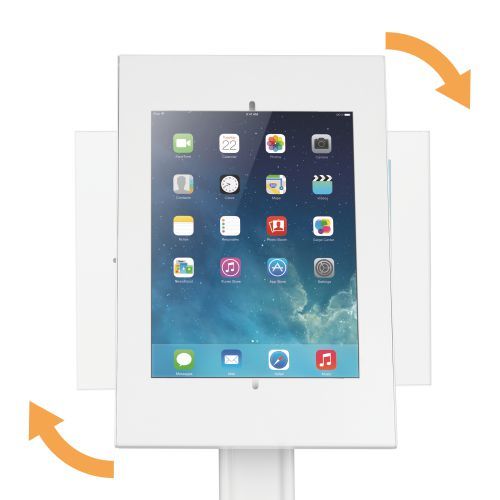 Wolff Mount TVB-138 Tablet Desk Stativ – Stöldskyddad kiosk för iPad och Samsung surfplattor