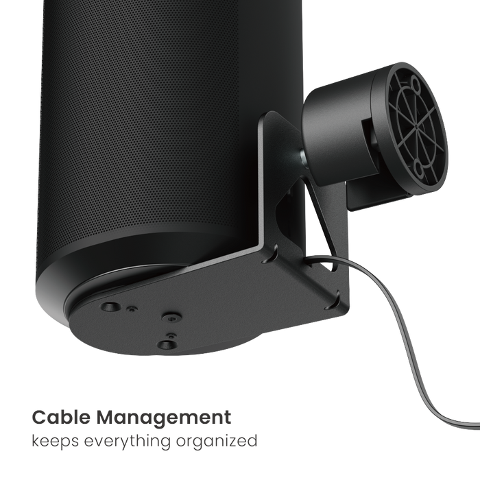 Wolff Mount TVB-131 – Muurbeugels voor Sonos Era 100 & Era 300 – Duo-Pack Zwart
