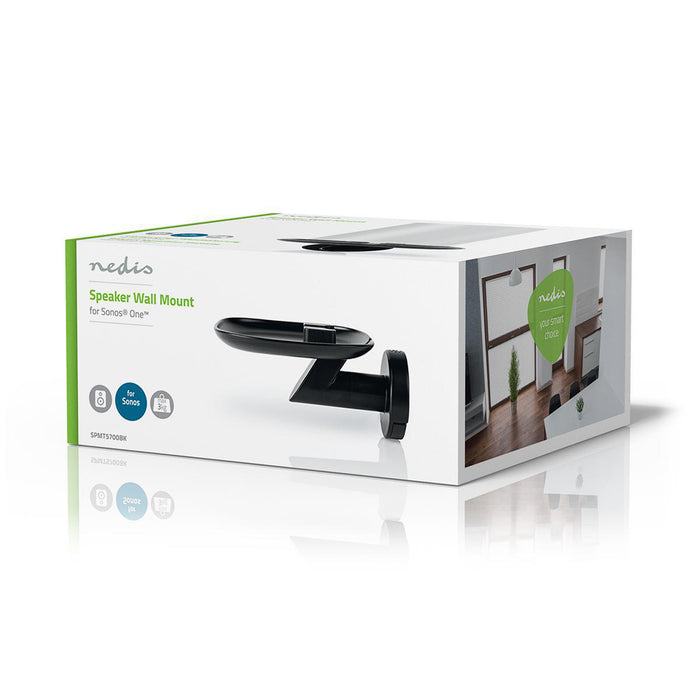 Väggfäste för högtalare | Sonos One / Sonos® Play:1 | Max. 3 kg | Fast