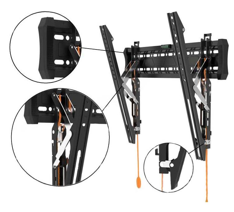 Wolff Mount TVB47 – TV-muurbeugel Kantelen 32 - 55 inch 40 kg