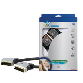 Scart-kabel 10 meter Hög kvalitet