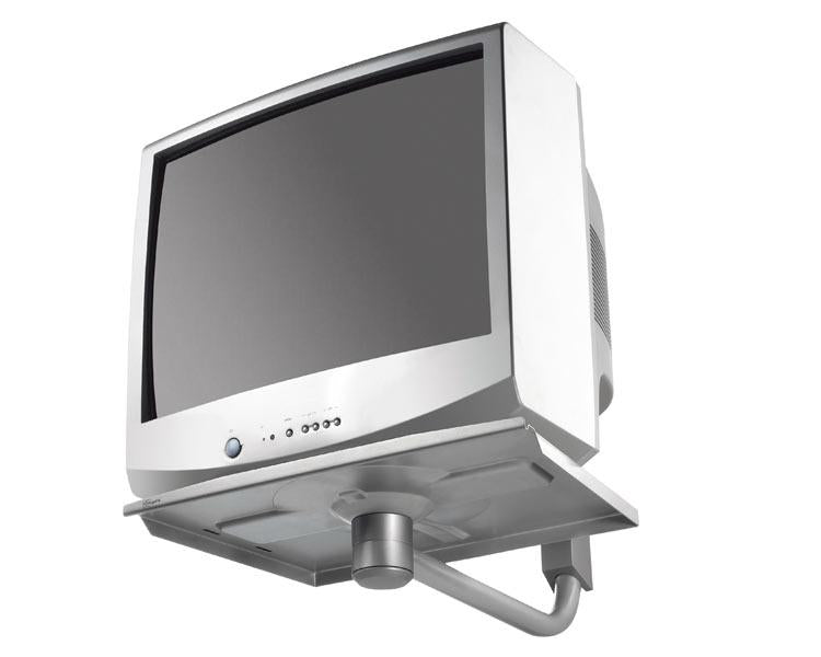 Vogels bildrörs-TV väggfäste TVB 150 Silver
