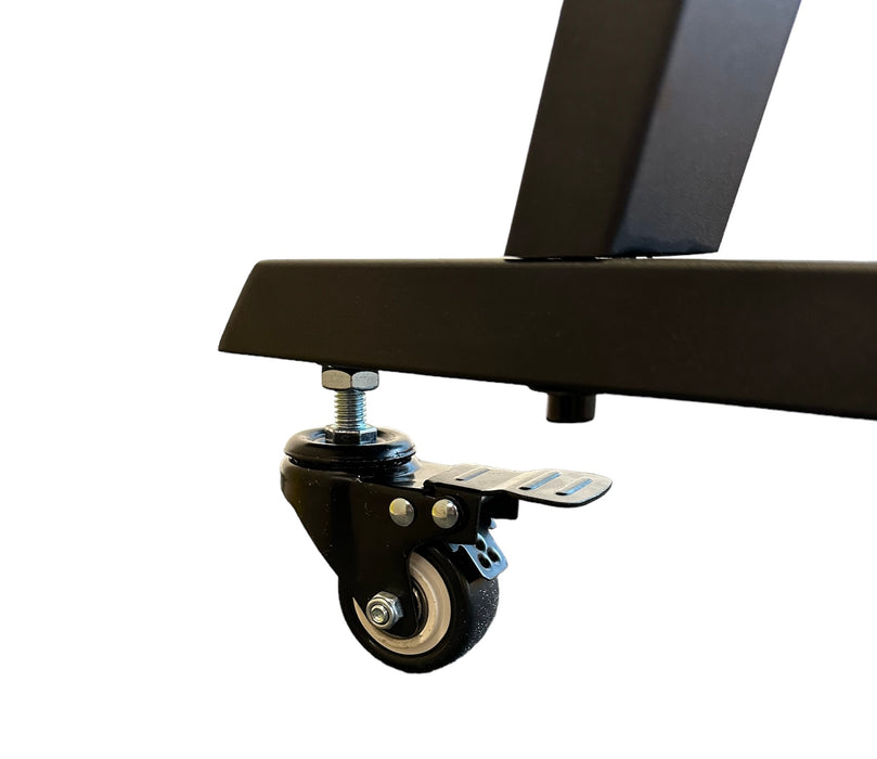 Wolff Mount TVB-118 – Verrijdbare TV stand voor beurs of vergaderruimte – Elegant model – VESA 800x400 – tot 75 inch
