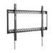 Wolff Mount Heavy Duty platte muurbeugel voor Samsung 75–100 inch – schuin vooraanzicht